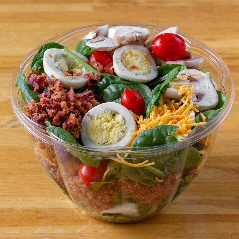 Savory Spinach Salad