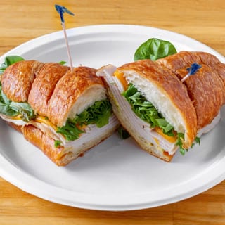 Warm Roasted Turkey Croissant