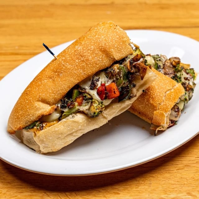 Spicy Grilled Veggie Sub.
