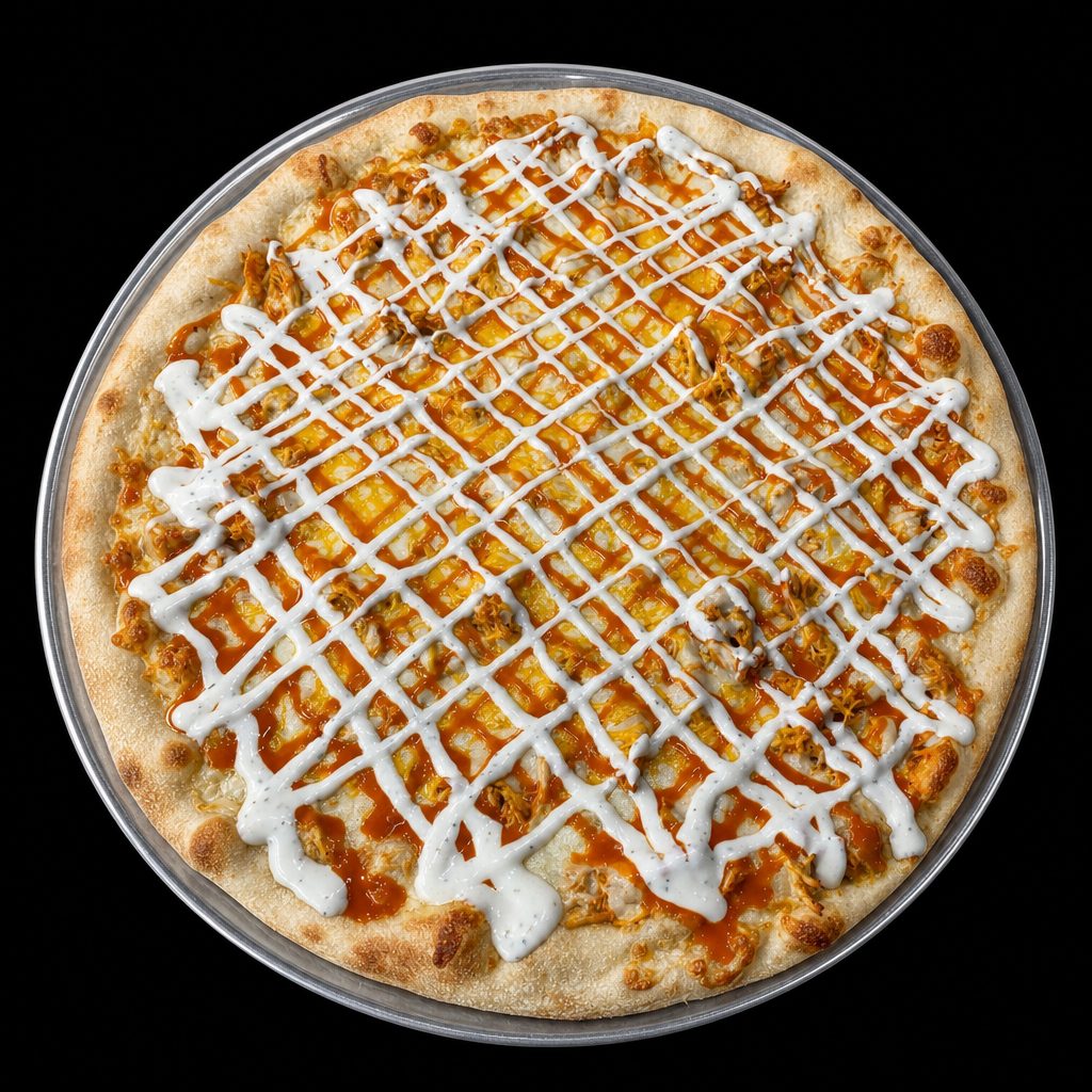 Buffalo Ranch Pizza.