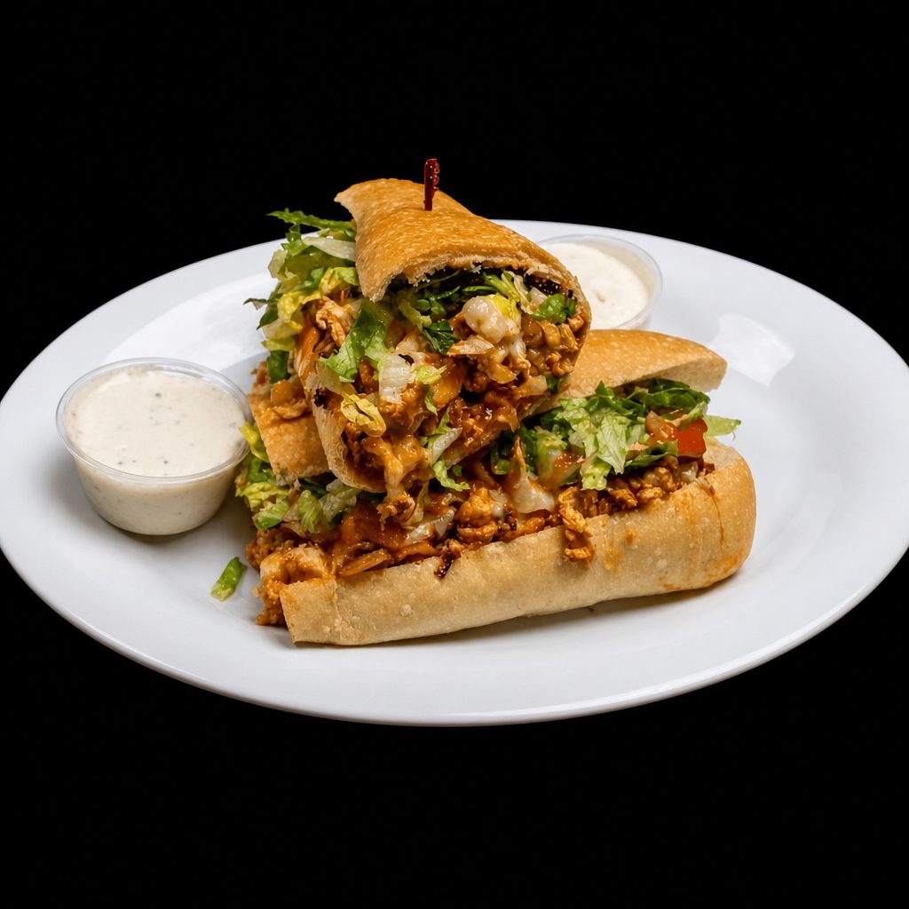 Buffalo Chicken Cheesesteak.