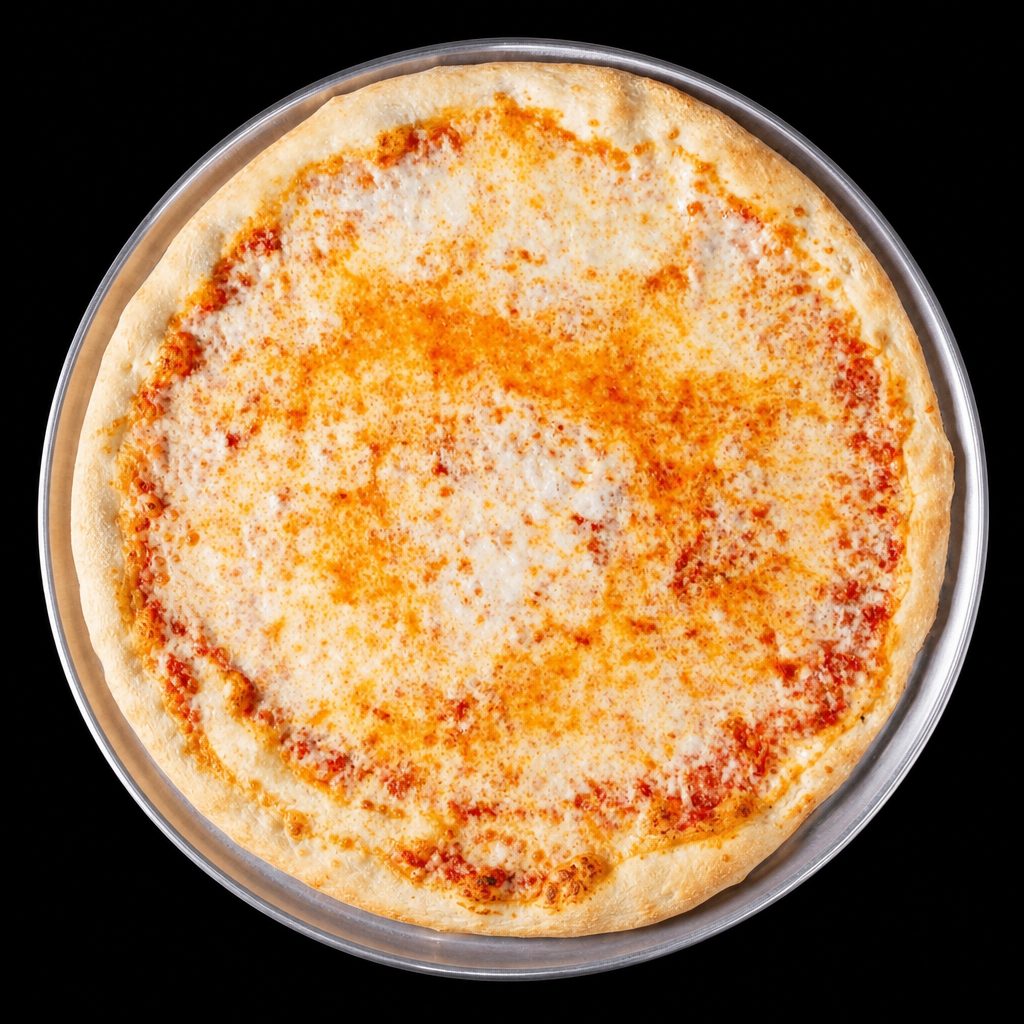 18" New York Style Pizza.