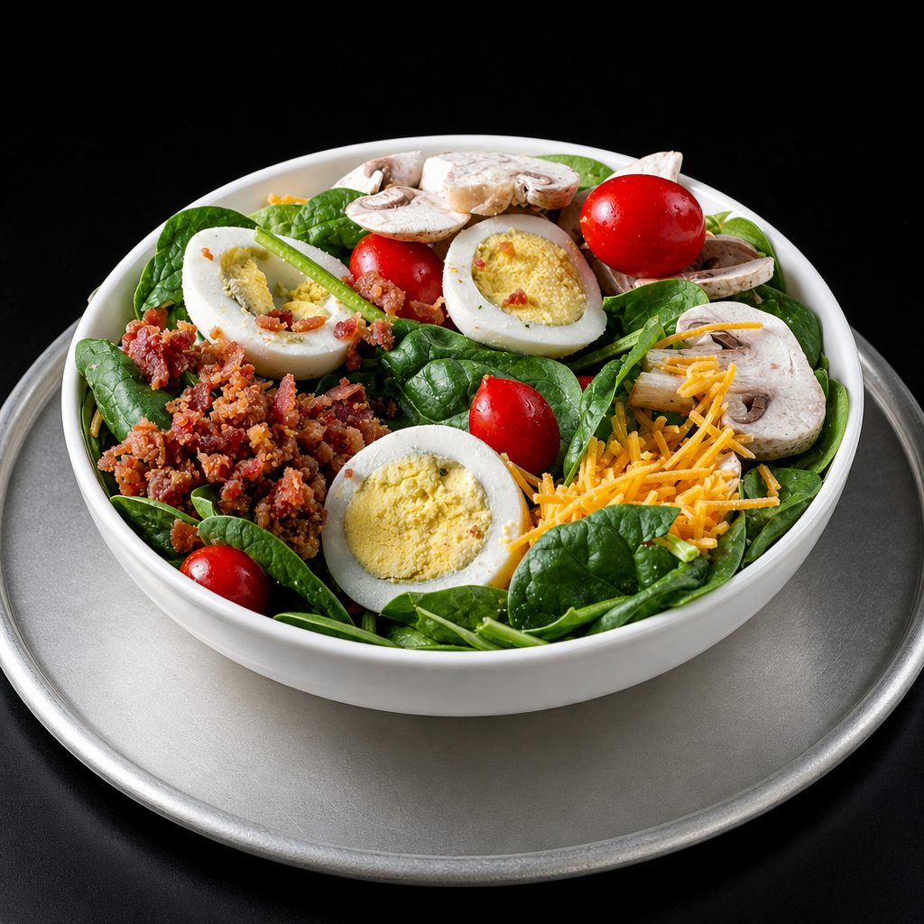 Americana Spinach Salad.
