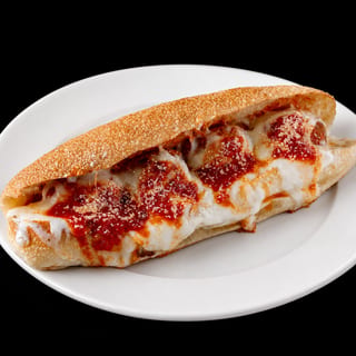 Homemade Turkey Meatball Sub