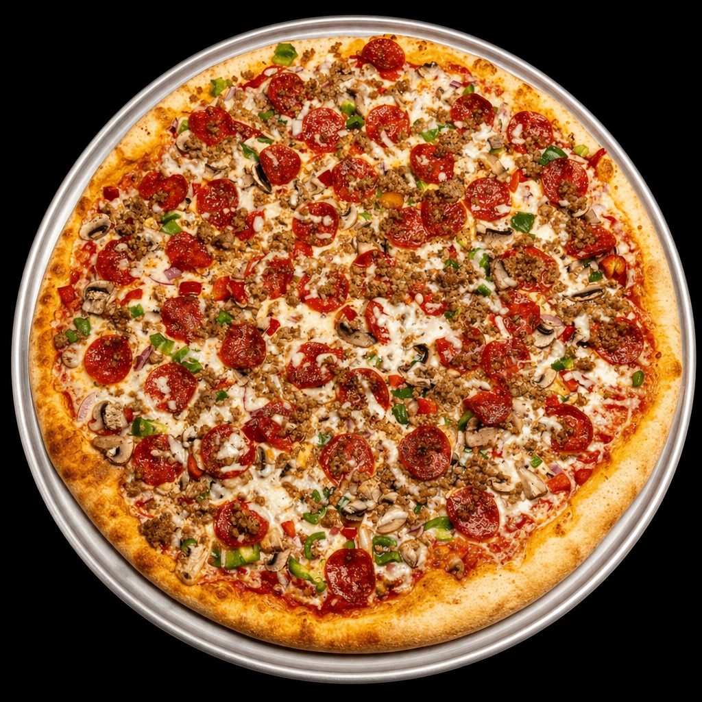 New York Supreme Pizza.