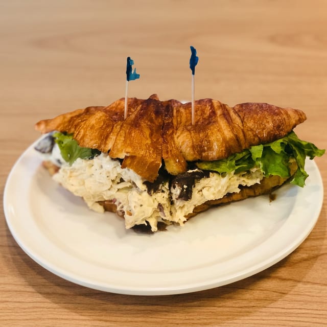 Gourmet Chicken Salad Croissant.