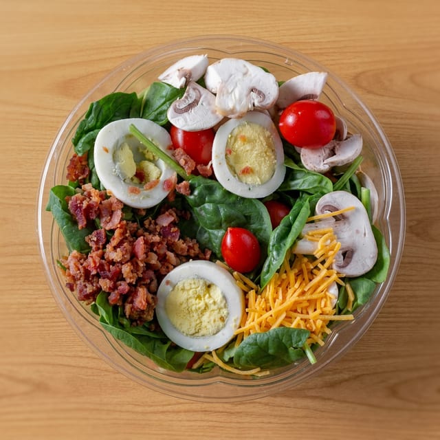 Americana Spinach Salad.