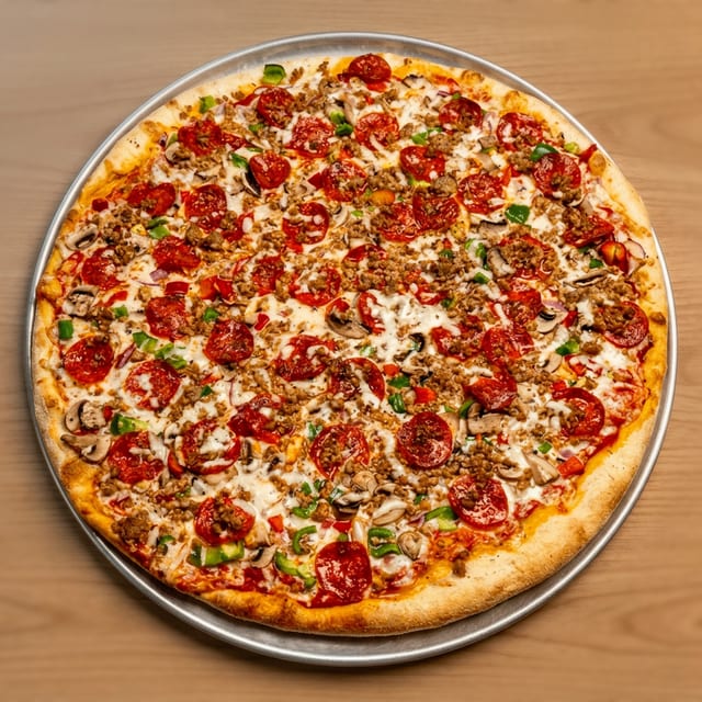 New York Supreme Pizza.